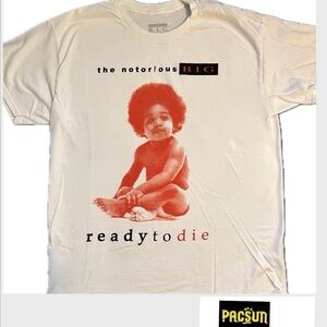 PacSun Notorious BIG Ready to Die tshirt size L